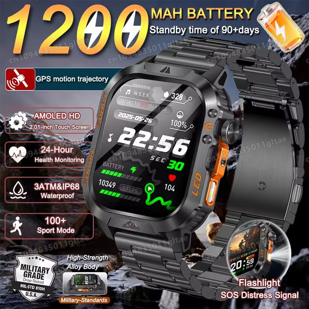Health Wellness Trends 2026 - 2026 New Military Smart Watch Men