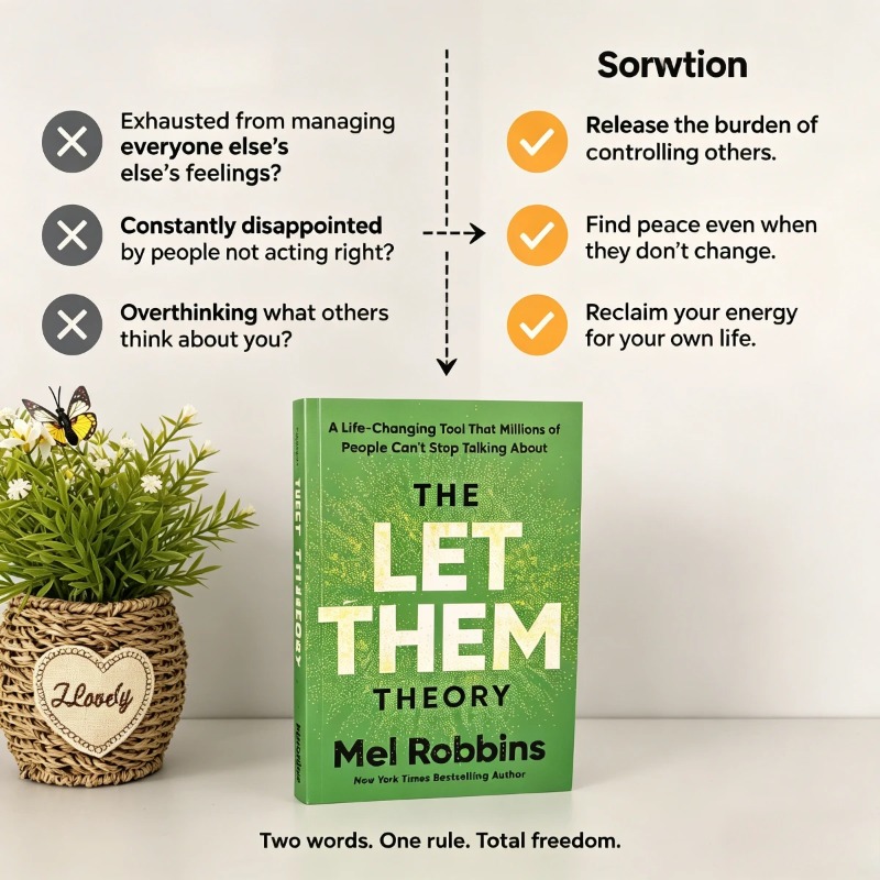 The Let Them Theory By Mel Rob - Health & Wellness Utsg review and price