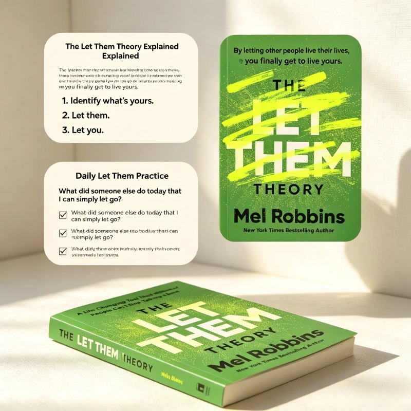 The Let Them Theory By Mel Rob - Health & Wellness Utsg review and price
