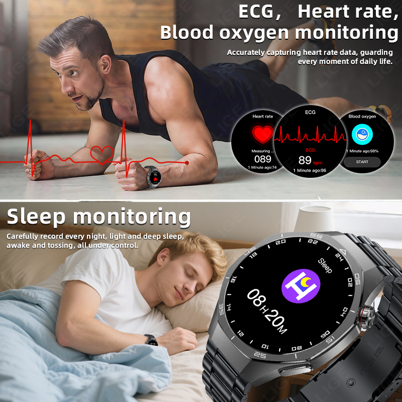 LIGE ECG Smart Watch For Andro - Health Wellness Trends 2026 review and price