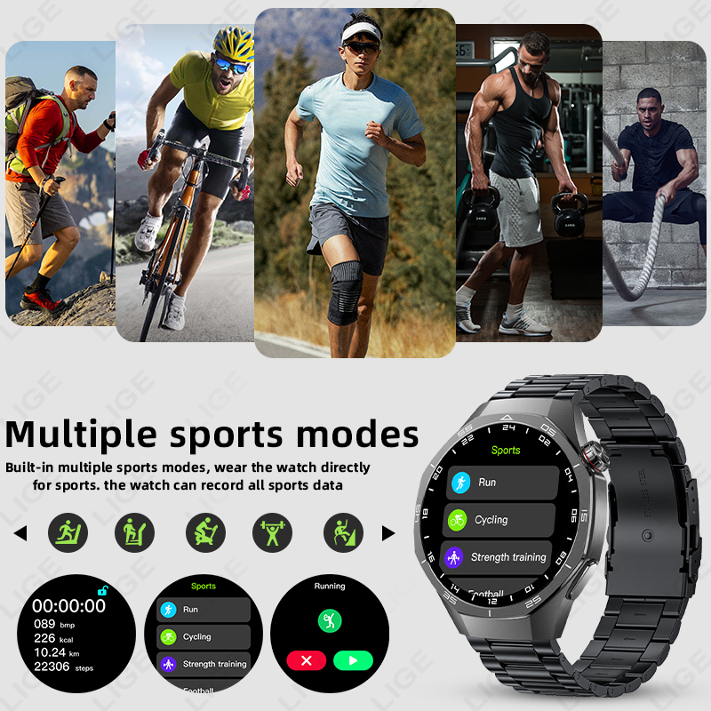 LIGE ECG Smart Watch For Andro - Health Wellness Trends 2026 review and price