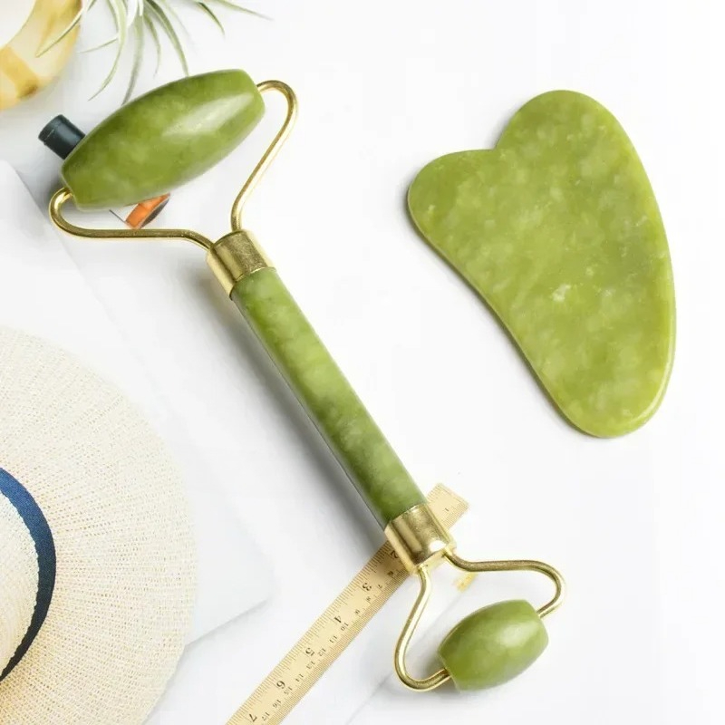 Natural jade roller massager,  - Reflexology Foot Roller review and price