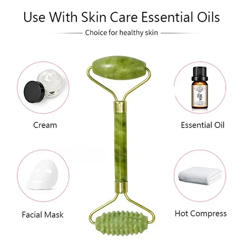 Natural jade roller massager,  - Reflexology Foot Roller review and price