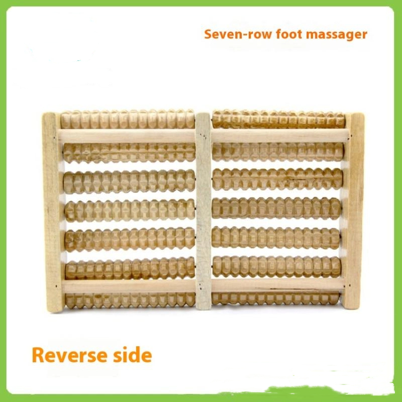 1PC Wooden Foot Massager Rolle - Reflexology Foot Roller review and price