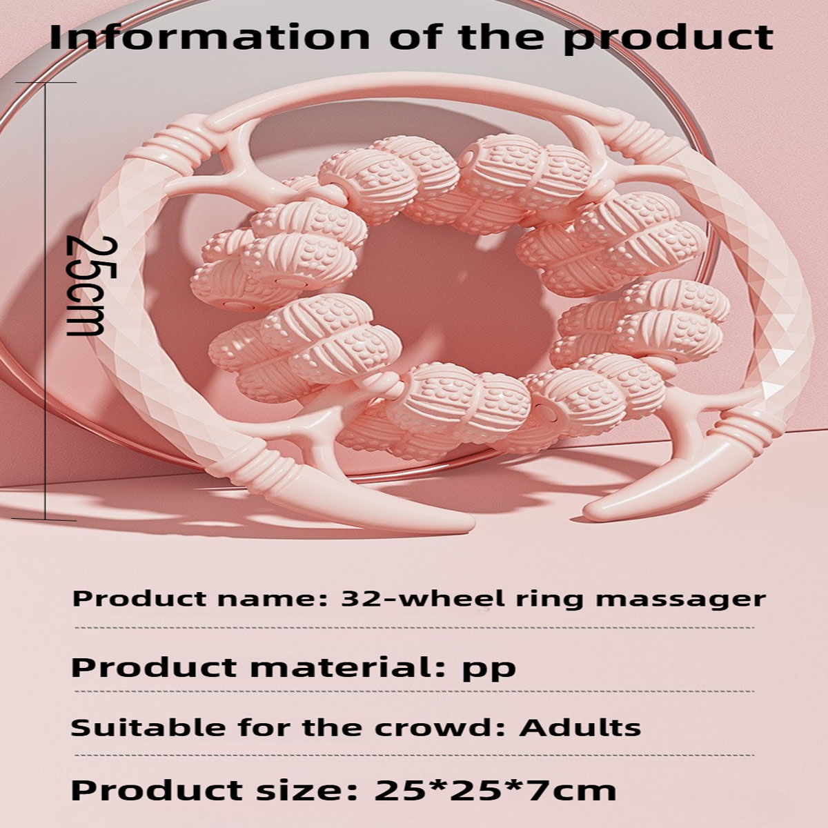 Full-Coverage Upgraded 32-Roll - Reflexology Foot Roller review and price