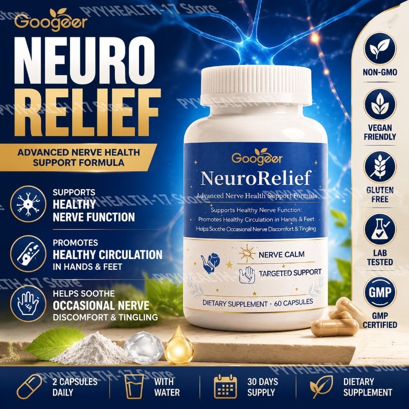 Googeer NeuroRelief Advanced N - Health Wellness Vitamins review and price