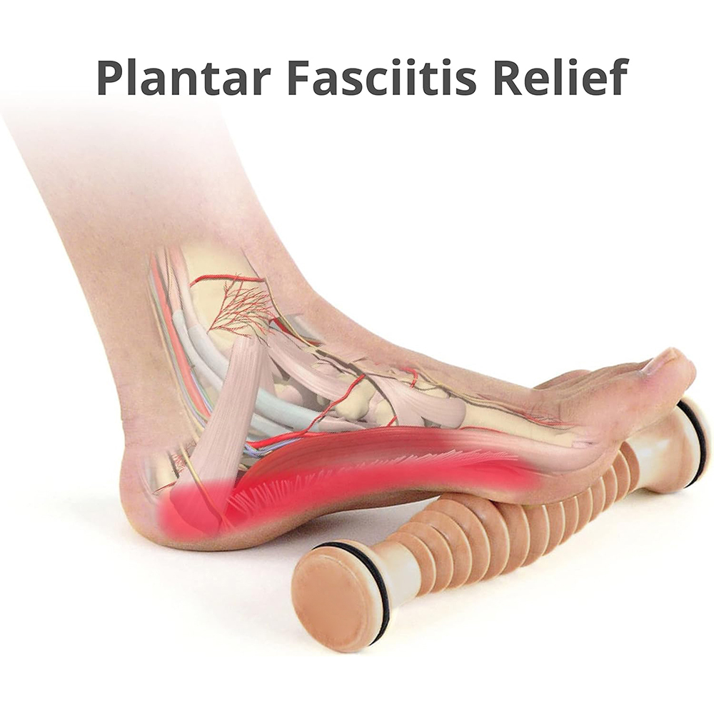 Wooden Massager Body Back Wood - Reflexology Foot Roller review and price