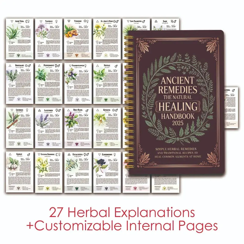 Natural Remedies Handbook with - Health & Wellness Utsg review and price