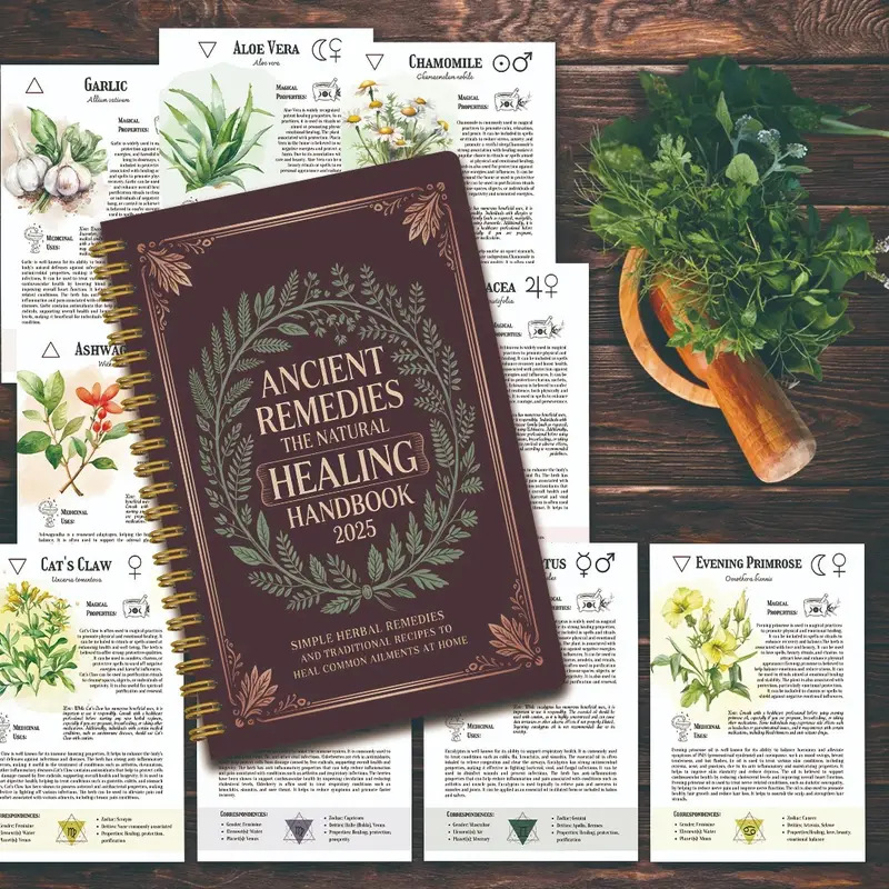 Natural Remedies Handbook with - Health & Wellness Utsg review and price