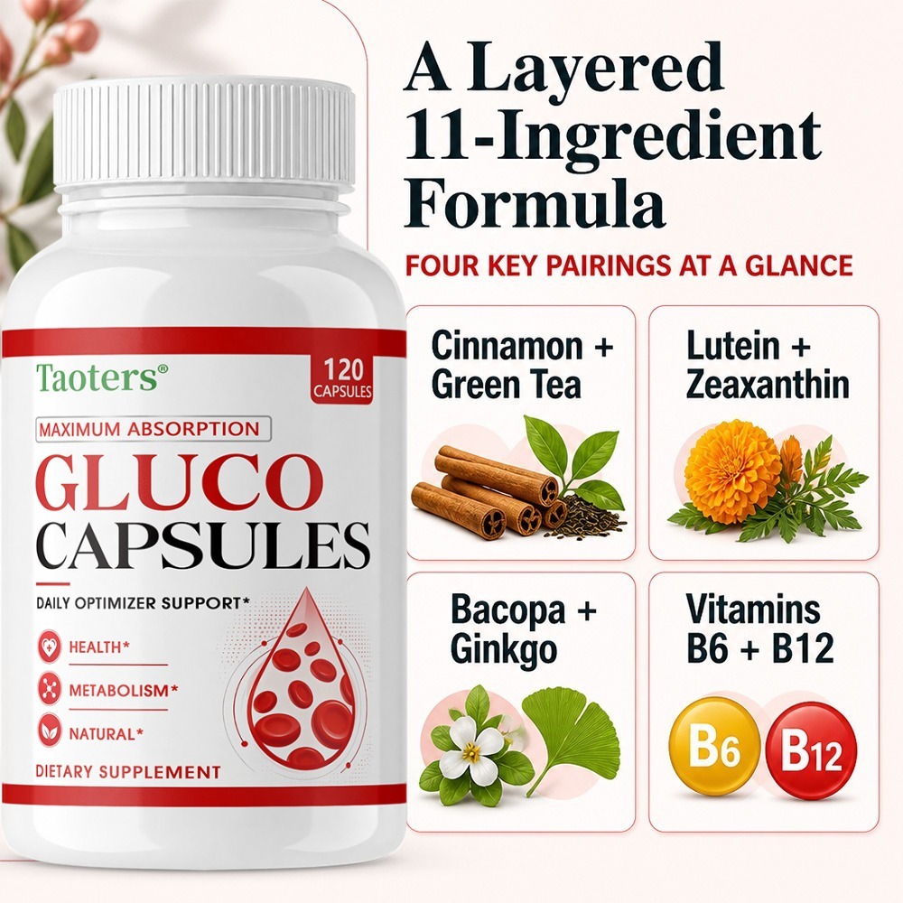 Gluco Capsules – Maximize Abso - Health Wellness Vitamins review and price
