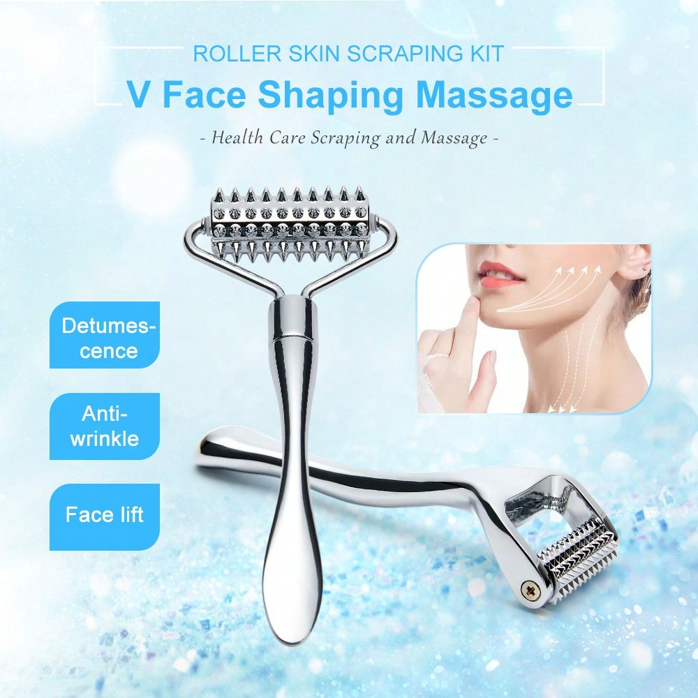 Stainless Steel Facial Massage - Reflexology Foot Roller review and price