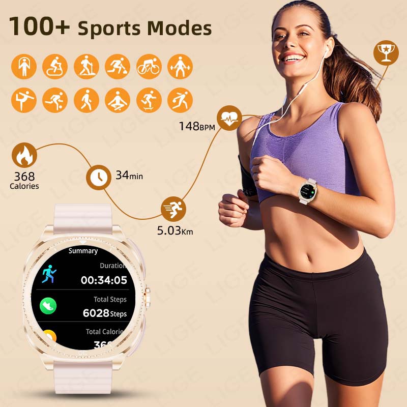 LIGE 2 In 1 TWS Headset Smart  - Health Wellness Trends 2026 review and price