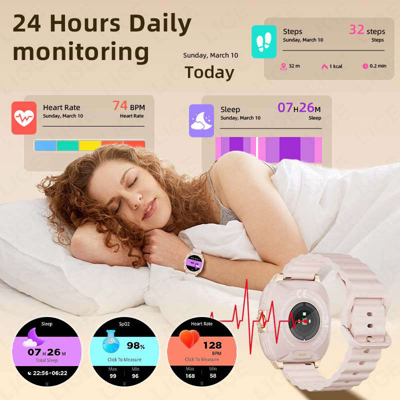 LIGE 2 In 1 TWS Headset Smart  - Health Wellness Trends 2026 review and price