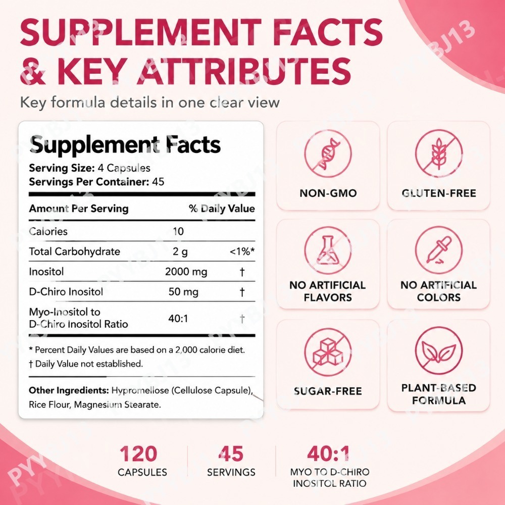 DHOP 40:1 Myo D-Chiro Inositol - Health Wellness Vitamins review and price
